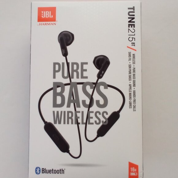 JBL TUNE 215BT  Wireless Bluetooth 5.0 Earbud Headphones, 16-your battery life. - Picture 1 of 9